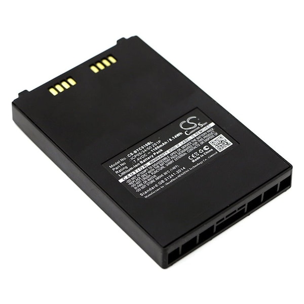 Bsc Preferred Bitel IC 5100 IC5100 Payment Terminal Replacement Battery CS-BTC510BL - main